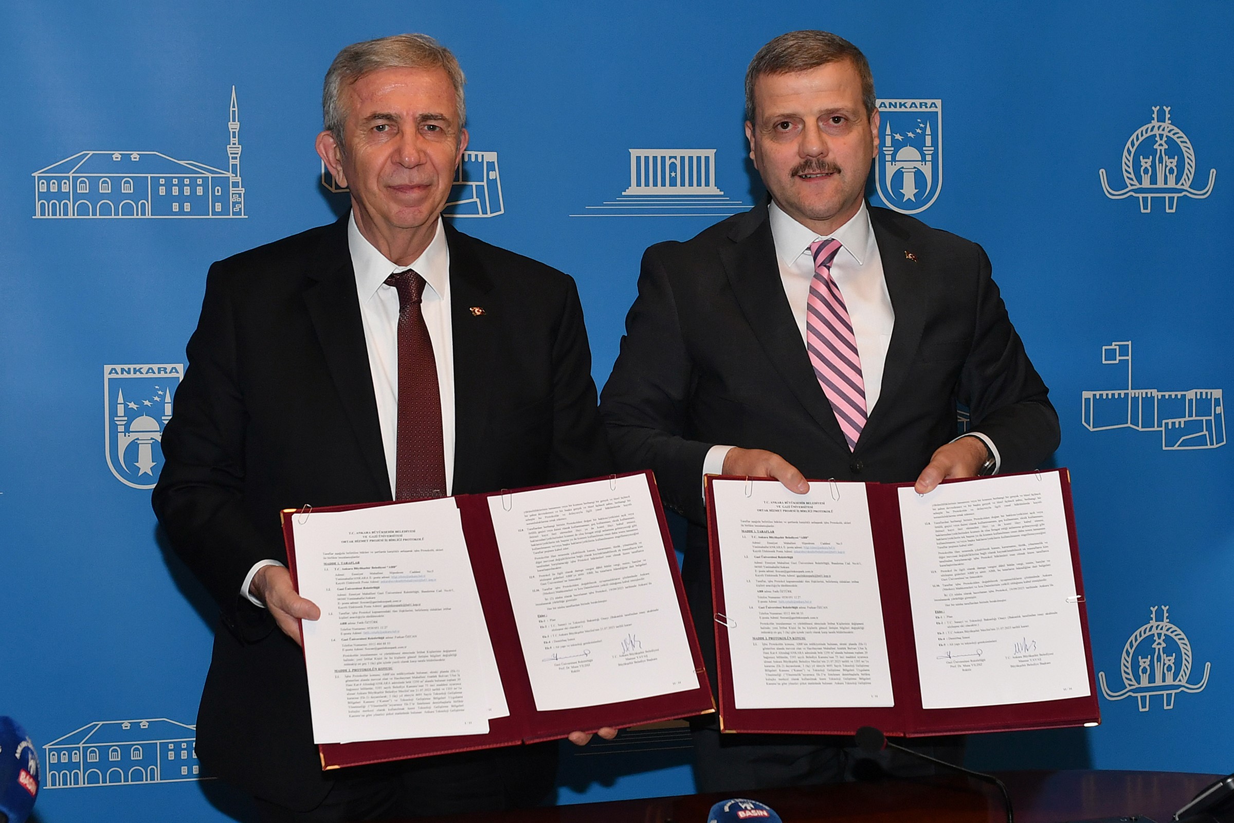 Ankara Büyükşehir Belediyesi ve Gazi Üniversitesi arasında Ulus Teknoloji Merkezi için protokol imzalandı (3)