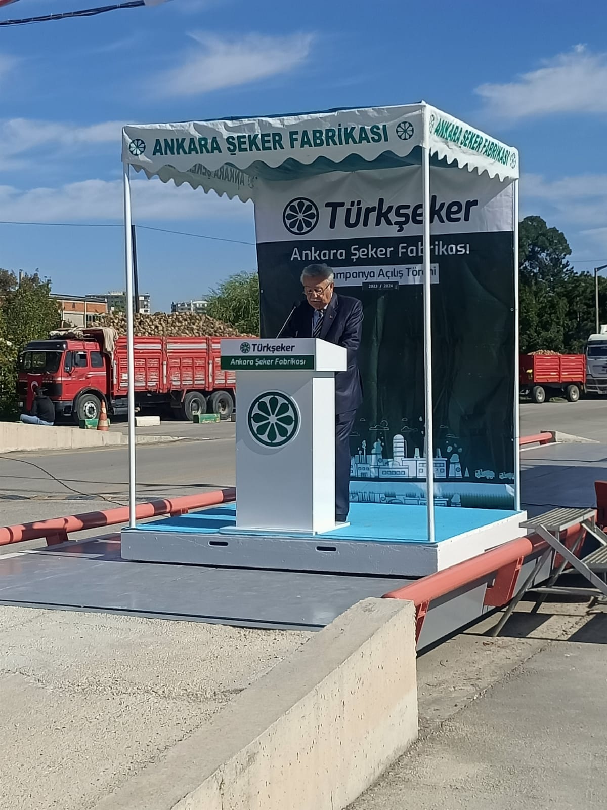 Ankara Şeker Fabrikası, 2023-2024 kampanya döneminin 62. açılış töreni düzenlendi (6)