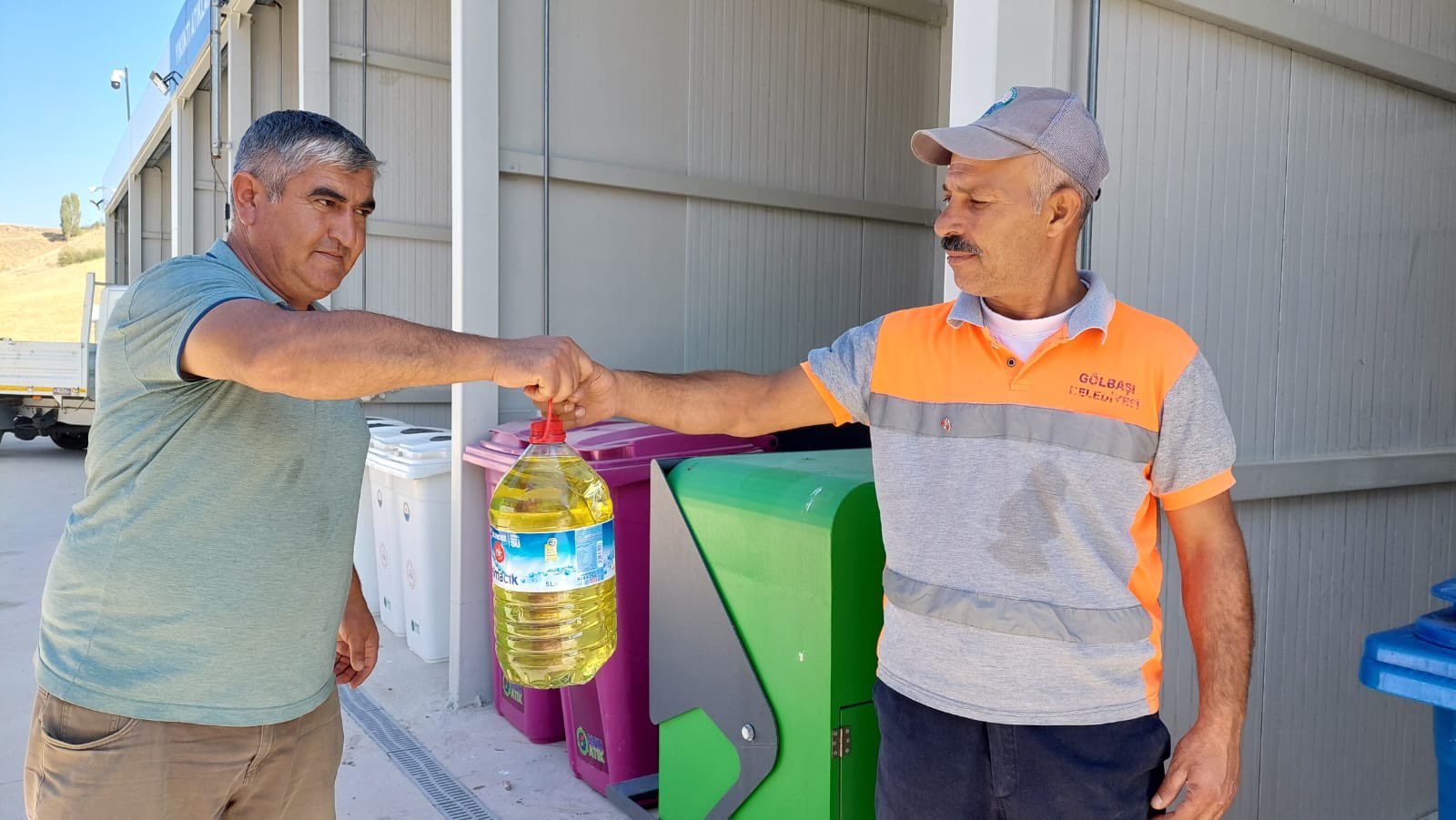 Gölbaşı Belediyesi’nden dev kampanya… Atık yağını getir deterjanı götür!-1