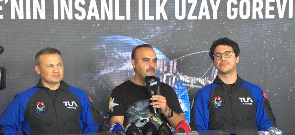 Türkiye'nin ilk uzay yolcuları TEKNOFEST'te-1