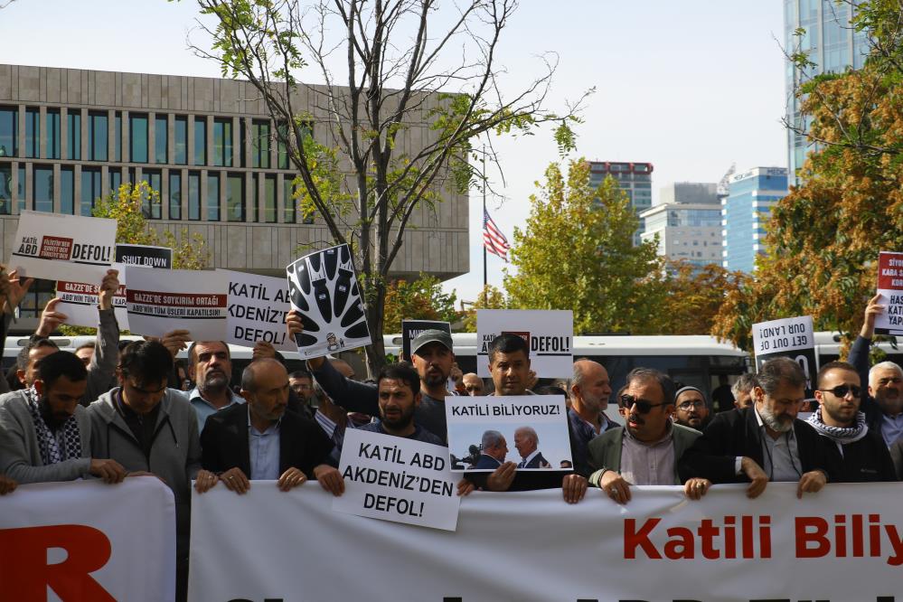 Ankara’da ABD protesto edildi!-4