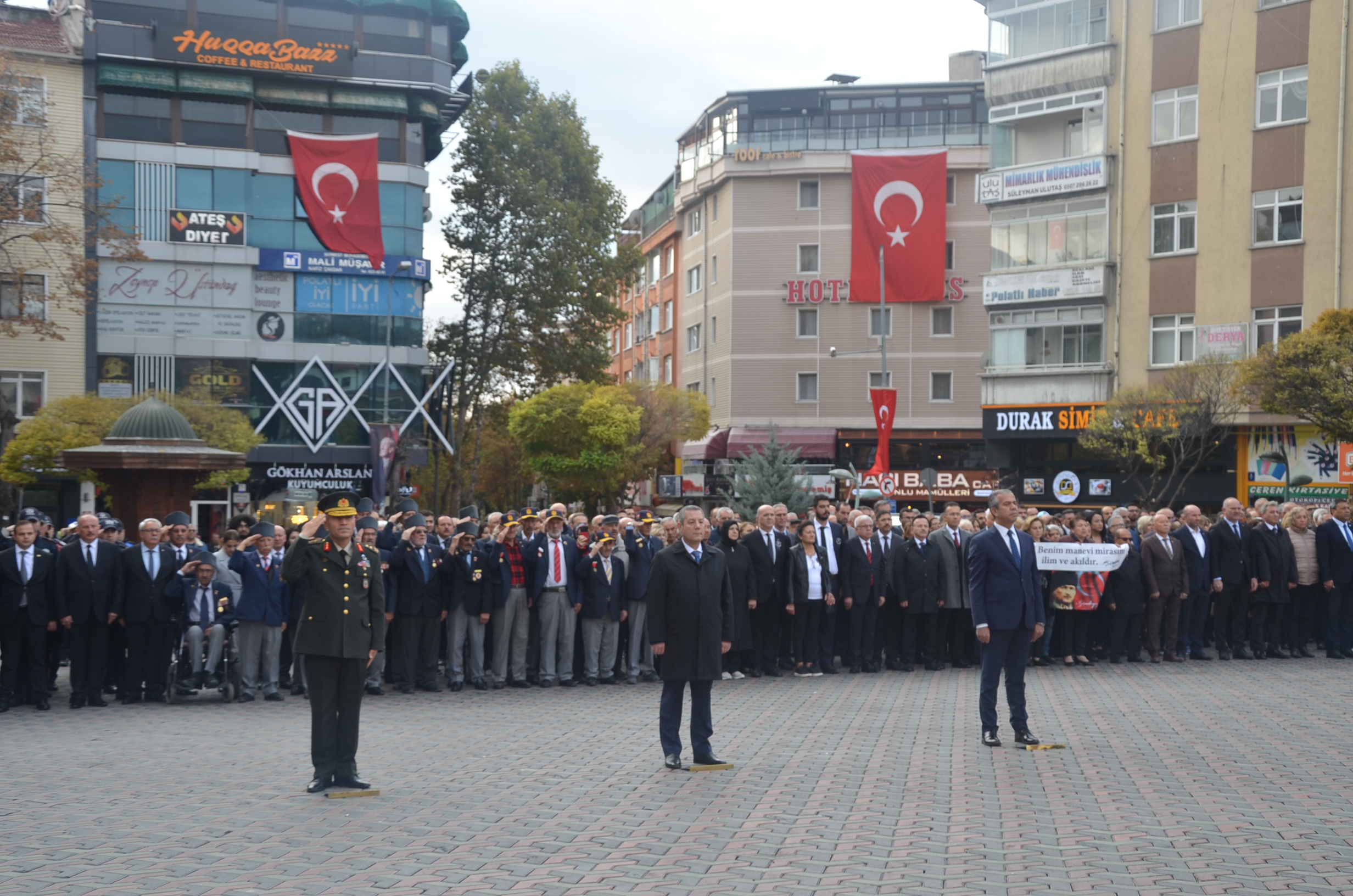 Polatlı'da Atatürk'ü Anma Töreni Gerçekleştirildi (4)