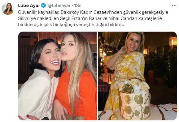 Seçil Erzan, Candan kardeşlerle koğuş arkadaşı oldu!  (2)