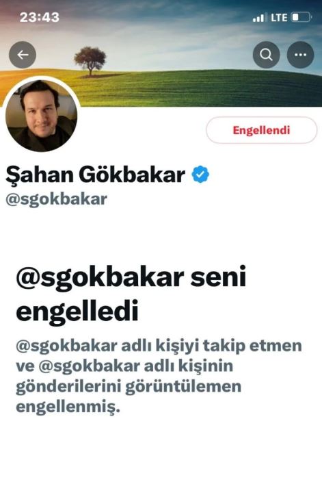 Alişan, Şahan Gökbakar'ın Twitter'dan engellemesiyle şaşkına döndü “Hayırdır” (1)