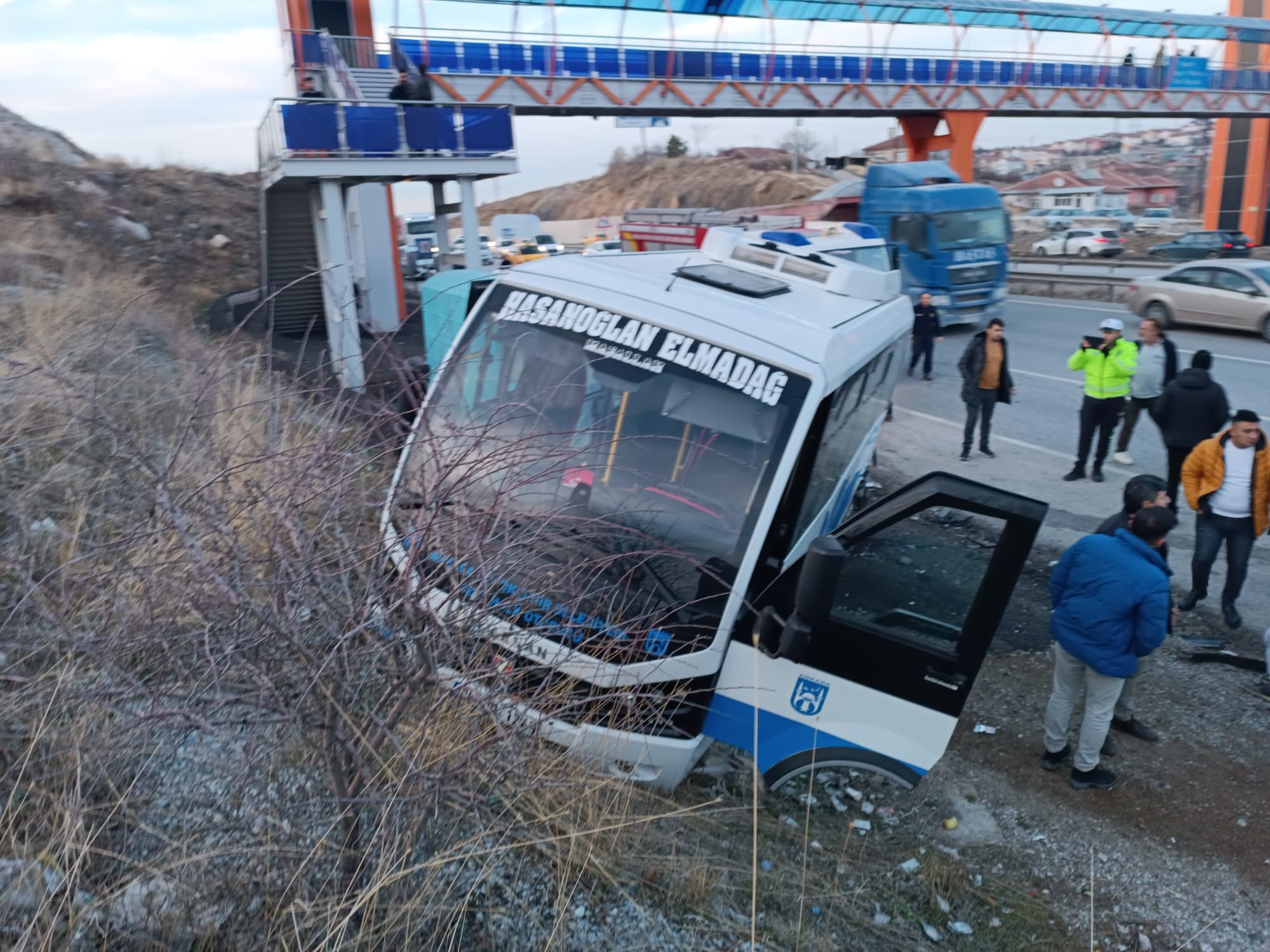 ankara kaza 20 yaralı