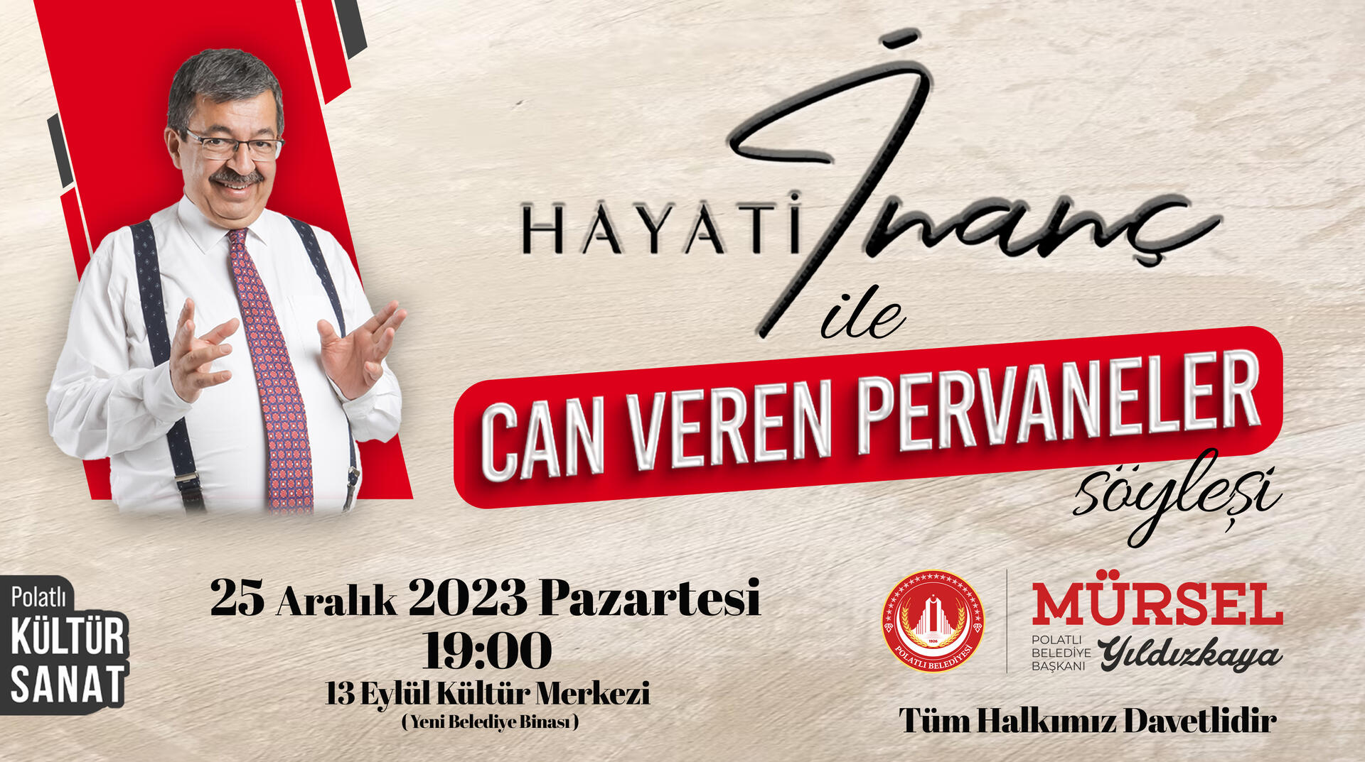 Ünlü yazar Hayati İnanç’ı Polatlılılarla buluşuyor (2)