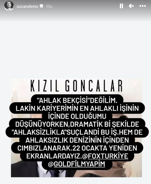 Özcan Deniz Kızıl Goncalar