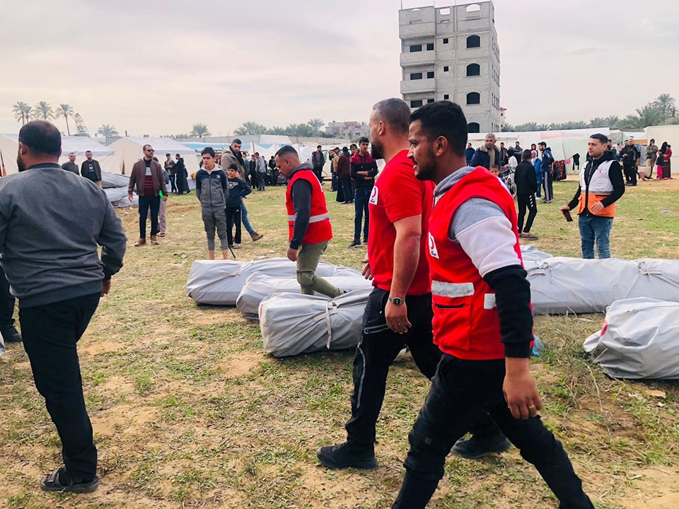 Türk Kızılayı Polatlı Şubesi Gazze'de Mağdur Olan 30 Aile Için Yardım Elini Uzattı (4)
