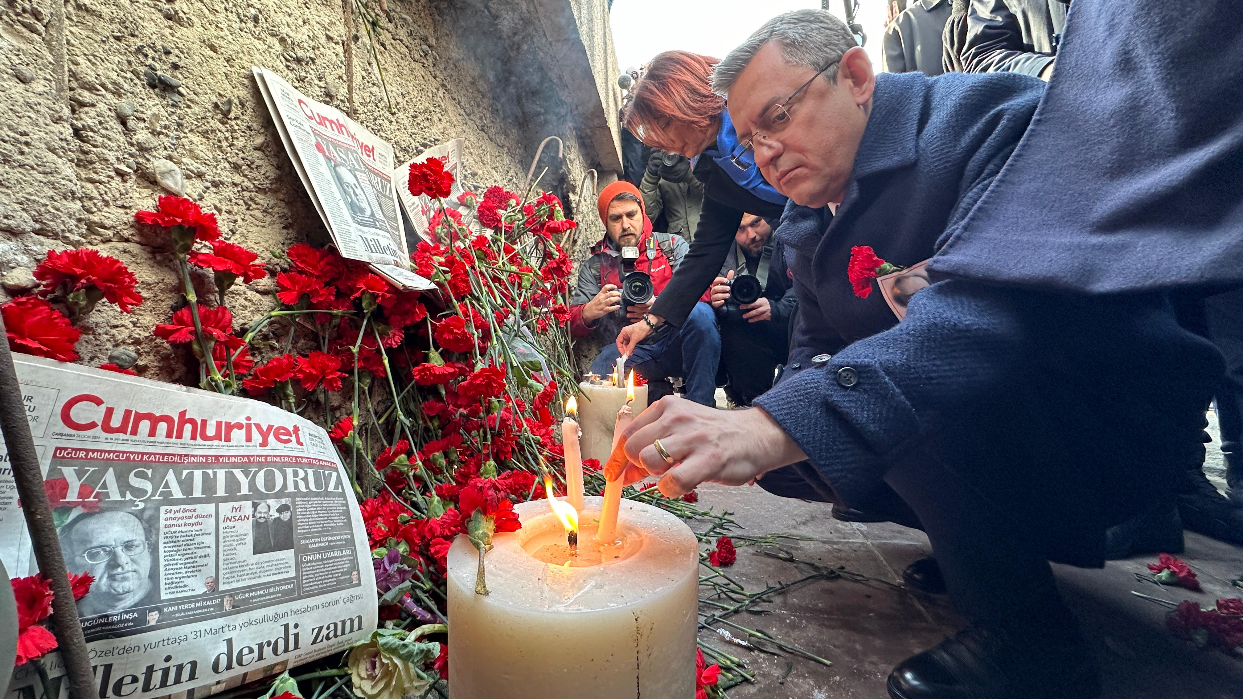 Uğur Mumcu Ölümünün 31'Inci Yılında Suikasta Uğradığı Sokakta Anıldı (5)