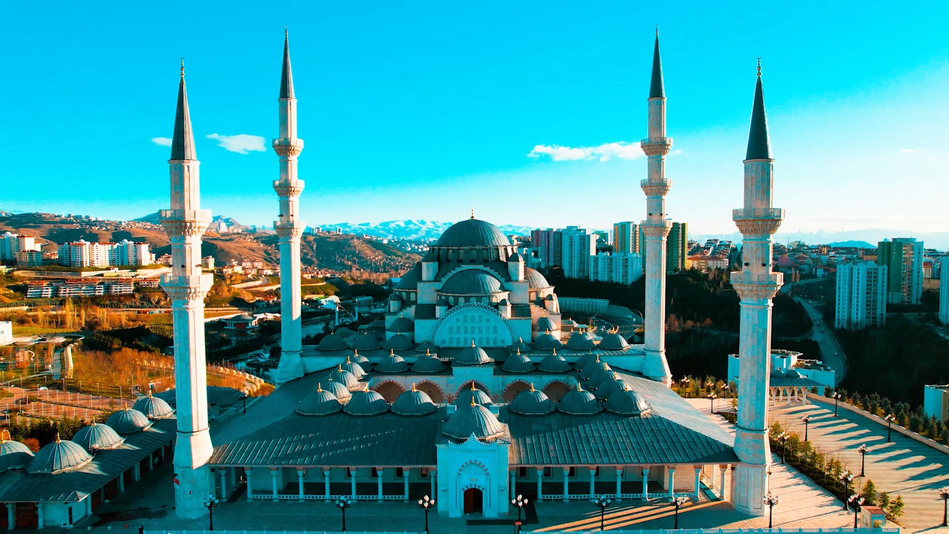Ankara Camileri Havadan Görüntülendi Camilerin Kartpostallık Manzaraları Mest Etti (4)