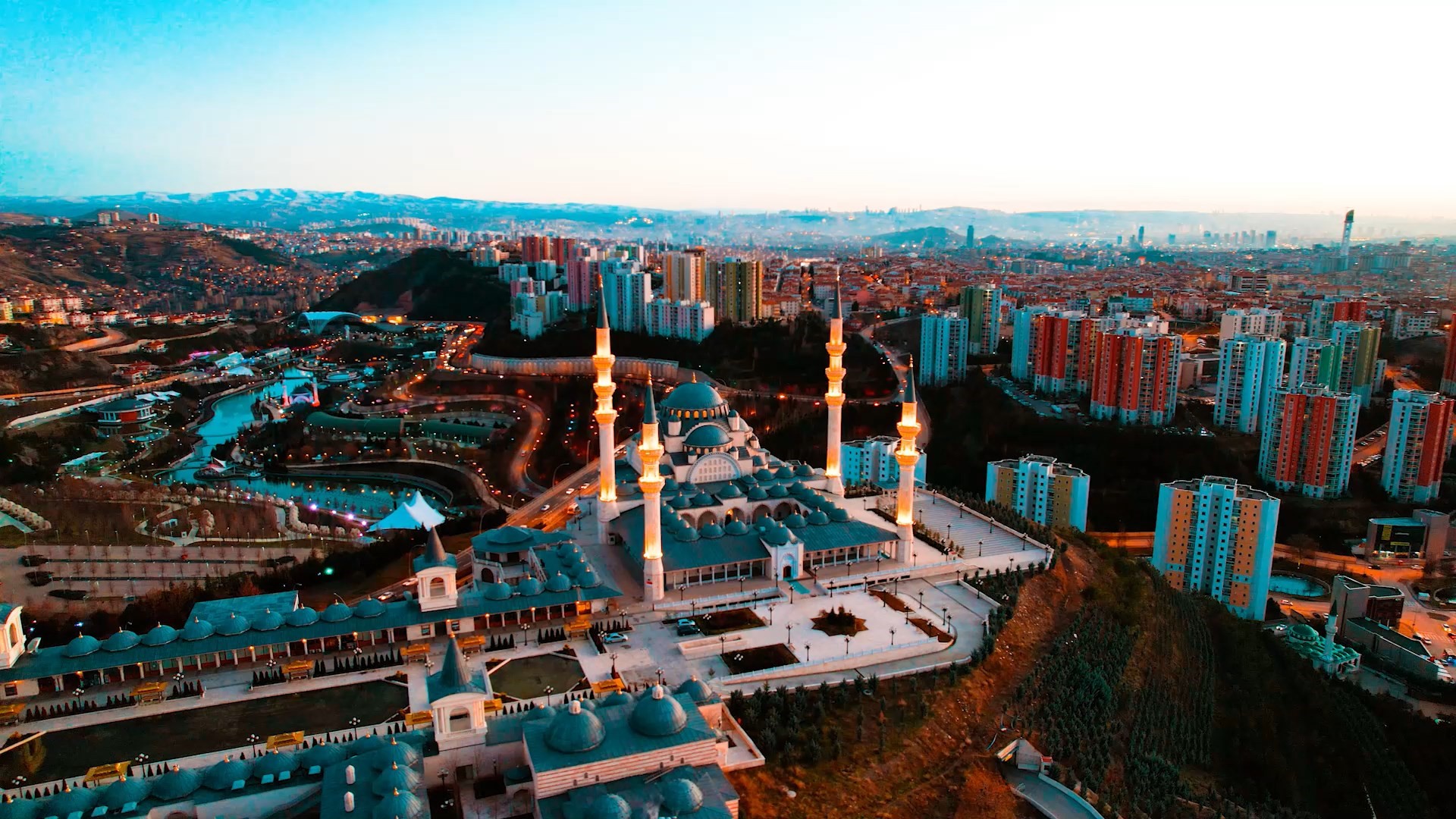 Ankara Camileri Havadan Görüntülendi Camilerin Kartpostallık Manzaraları Mest Etti (5)