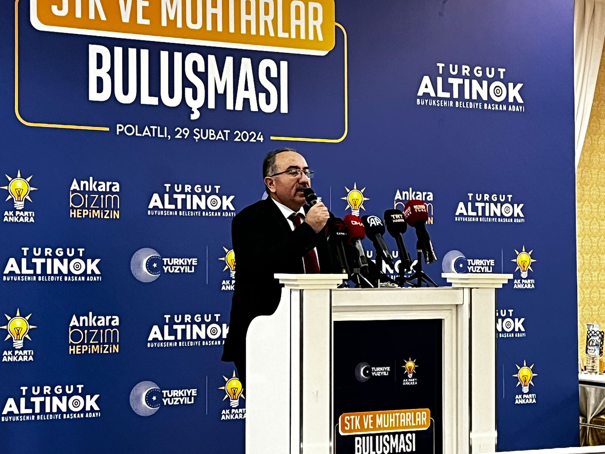 Cumhur İttifakı Ankara Büyükşehir Belediye Başkanı Altınok Polatlı'da Stk Ve Muhtarlarla Buluştu (3)