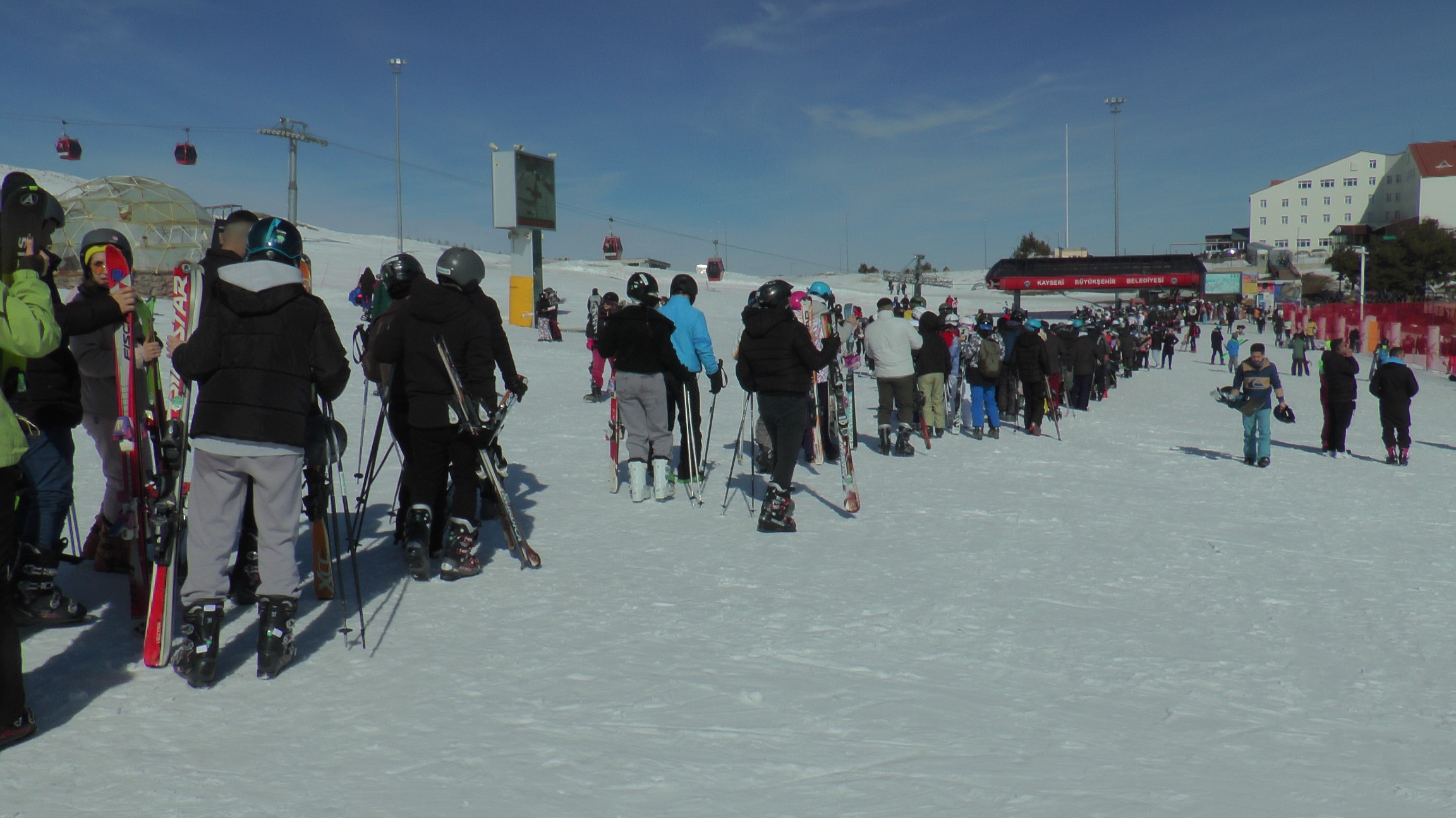 Erciyes Kayak Merkezi Hafta Sonu