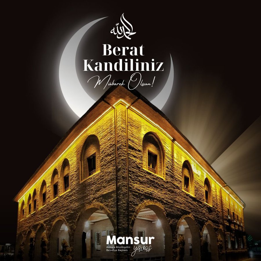 Mansur Yavaş Berat Kandili