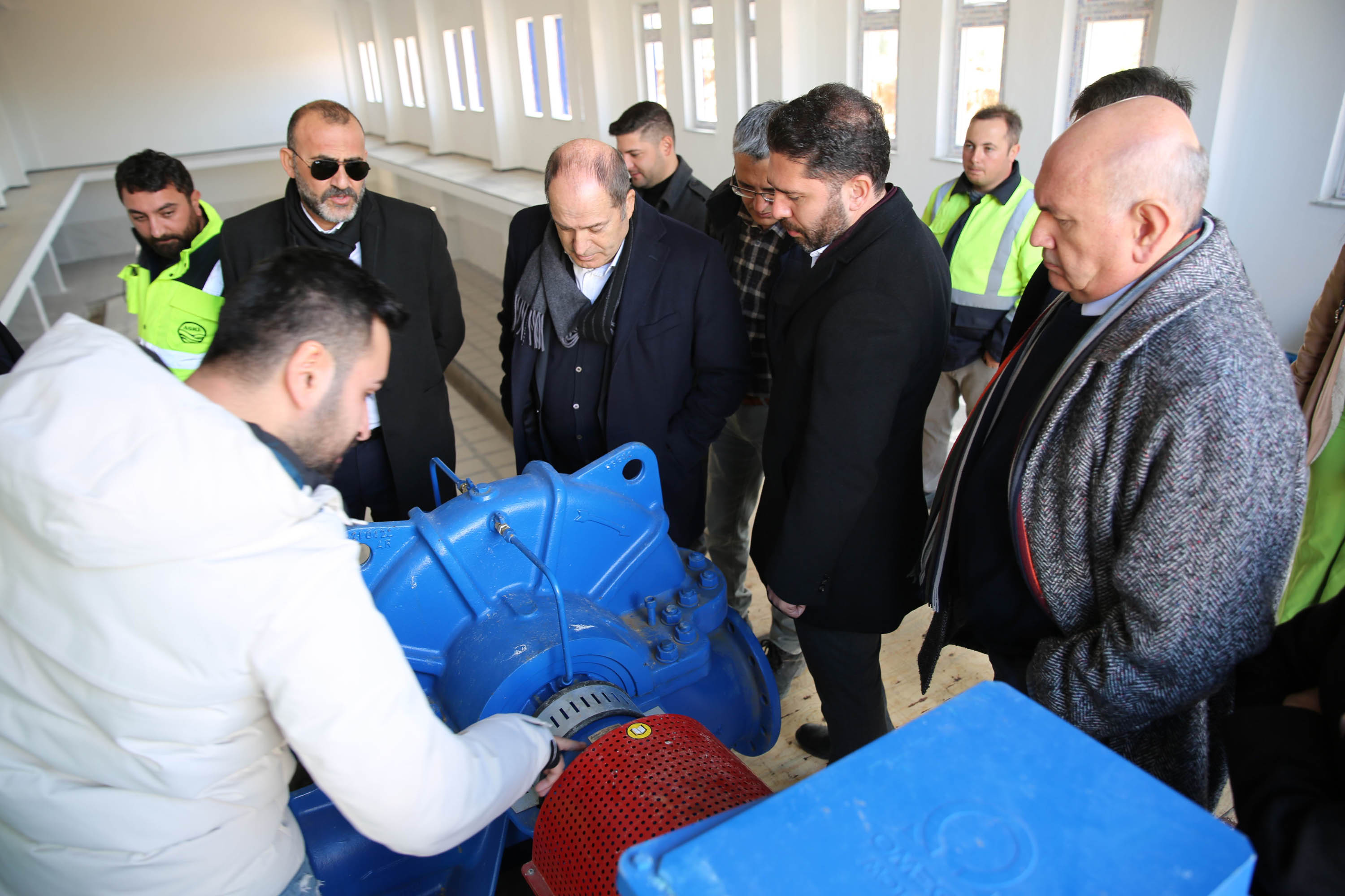 Polatlı’ya Içme Suyu Taşıyan Hatta Sıkı Denetim! 9 Ekip 9 Noktada Son Sürat Çalışıyor (5)