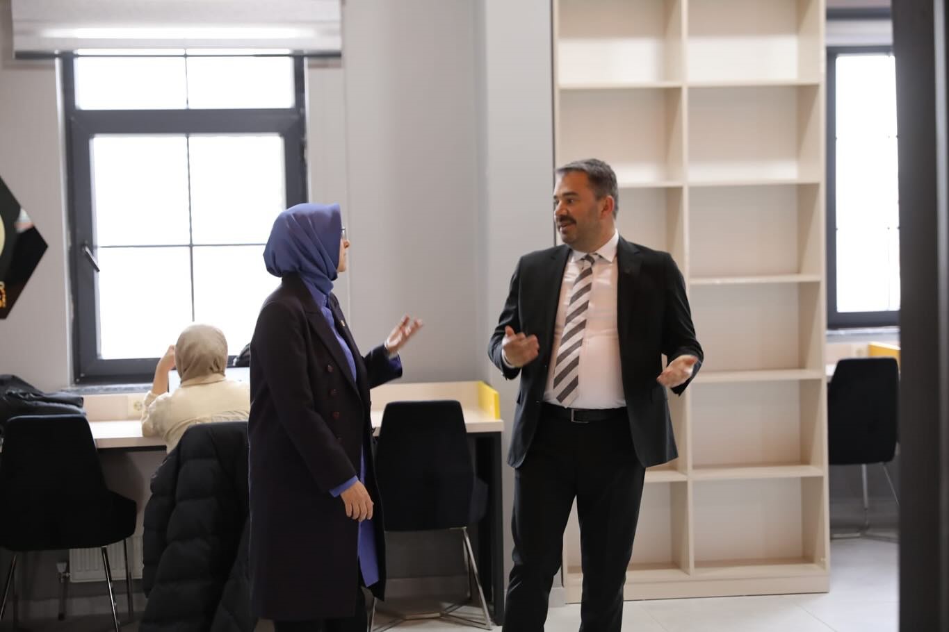 Pursaklar Belediye Başkanı Çetin’den Alev Alatlı Millet Kıraathanesi'ne Ziyaret (1)