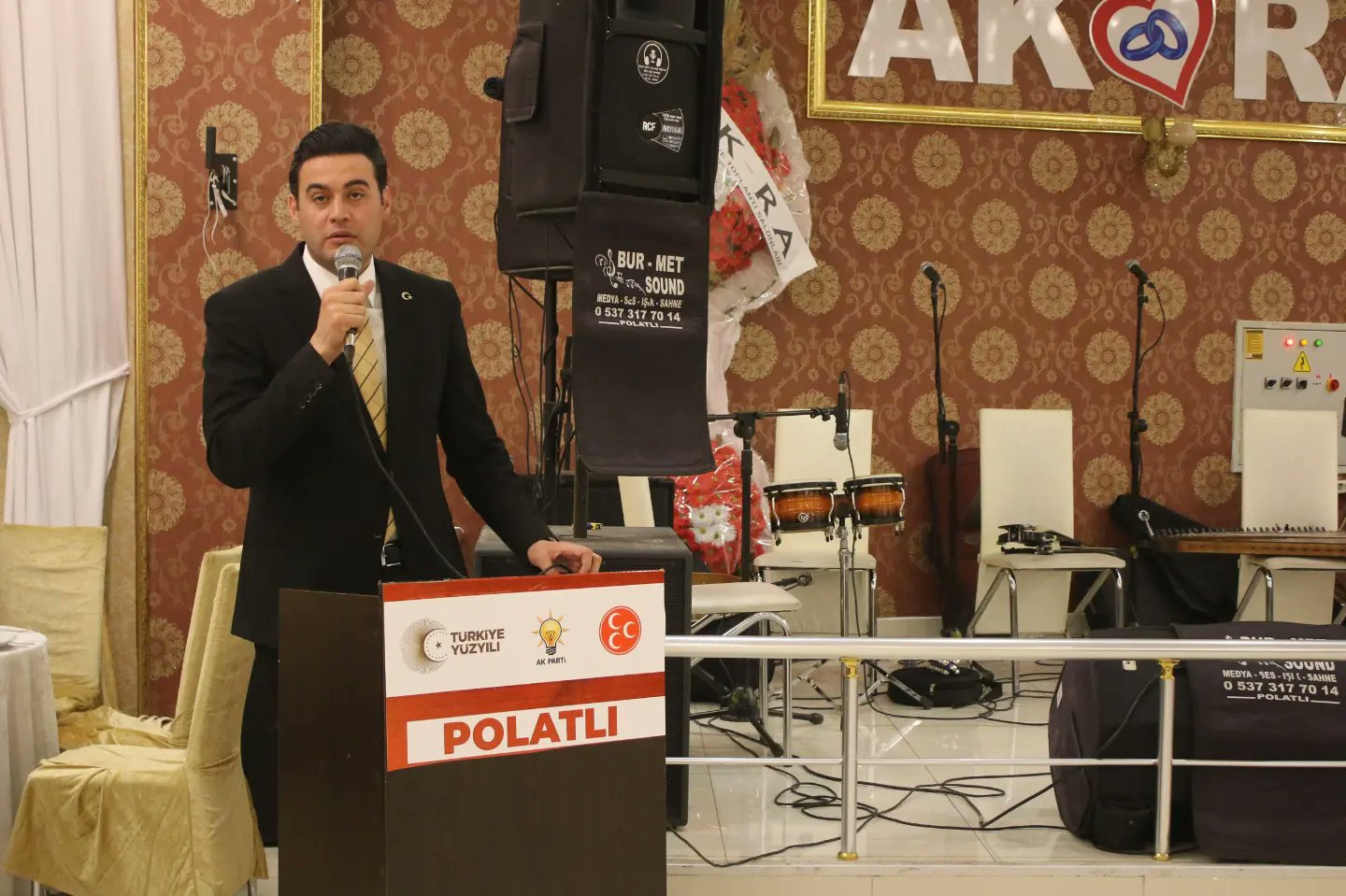 Cumhur İttifakı Polatlı Belediye Başkan Adayı Çağlancı Mhp İlçe Başkanlığı Iftar Programına Katıldı (1)