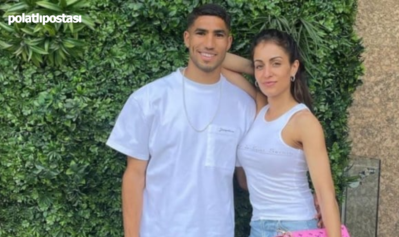 Futbolcu Achraf Hakimi Eşi Kimdir Hakimi Eşi Hiba Abouk'dan Boşandı Mı (1)