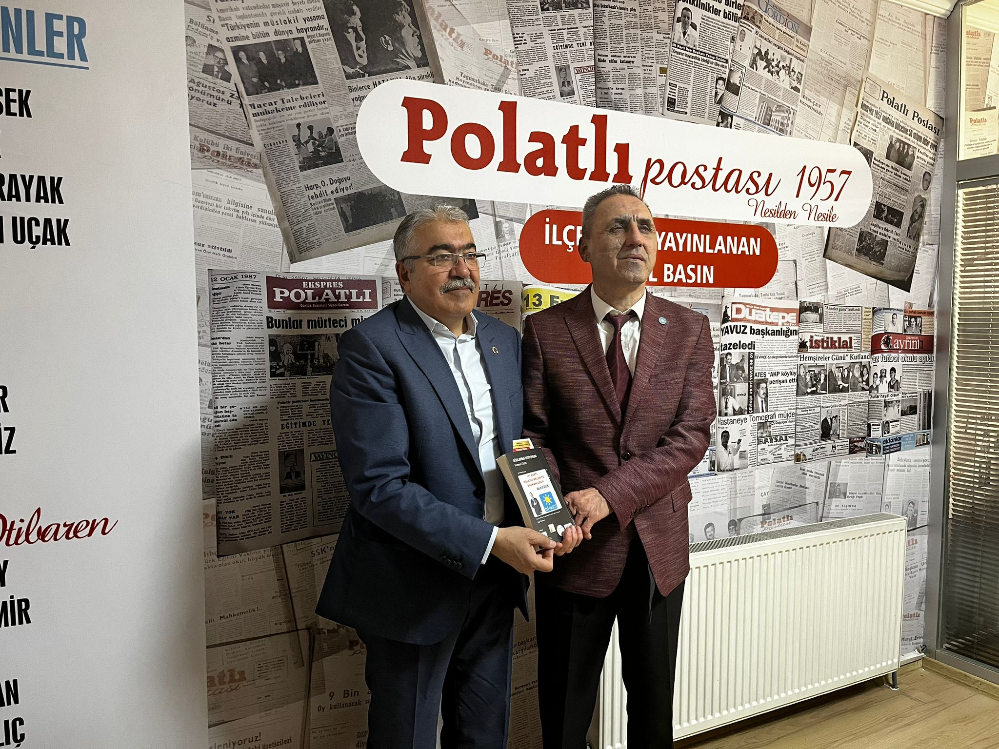 İyi̇ Parti Polatlı Belediye Başkan Adayı Özlük’ten Polatlı Postası’na Ziyaret (1)