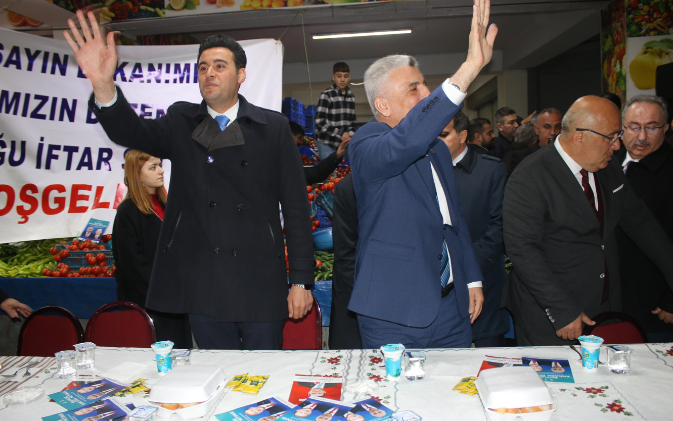 Levent Çağlancı Türkiye Pazarcılar Federasyonu Başkanı Ali Karaca’nın Iftar Programına Katıldı (4)