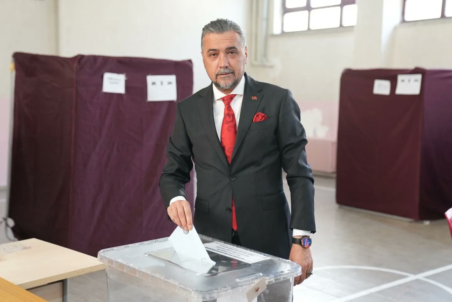Mhp Ankara İl Başkanı Alparslan Doğan, Oyunu Keçiören’de Kullandı