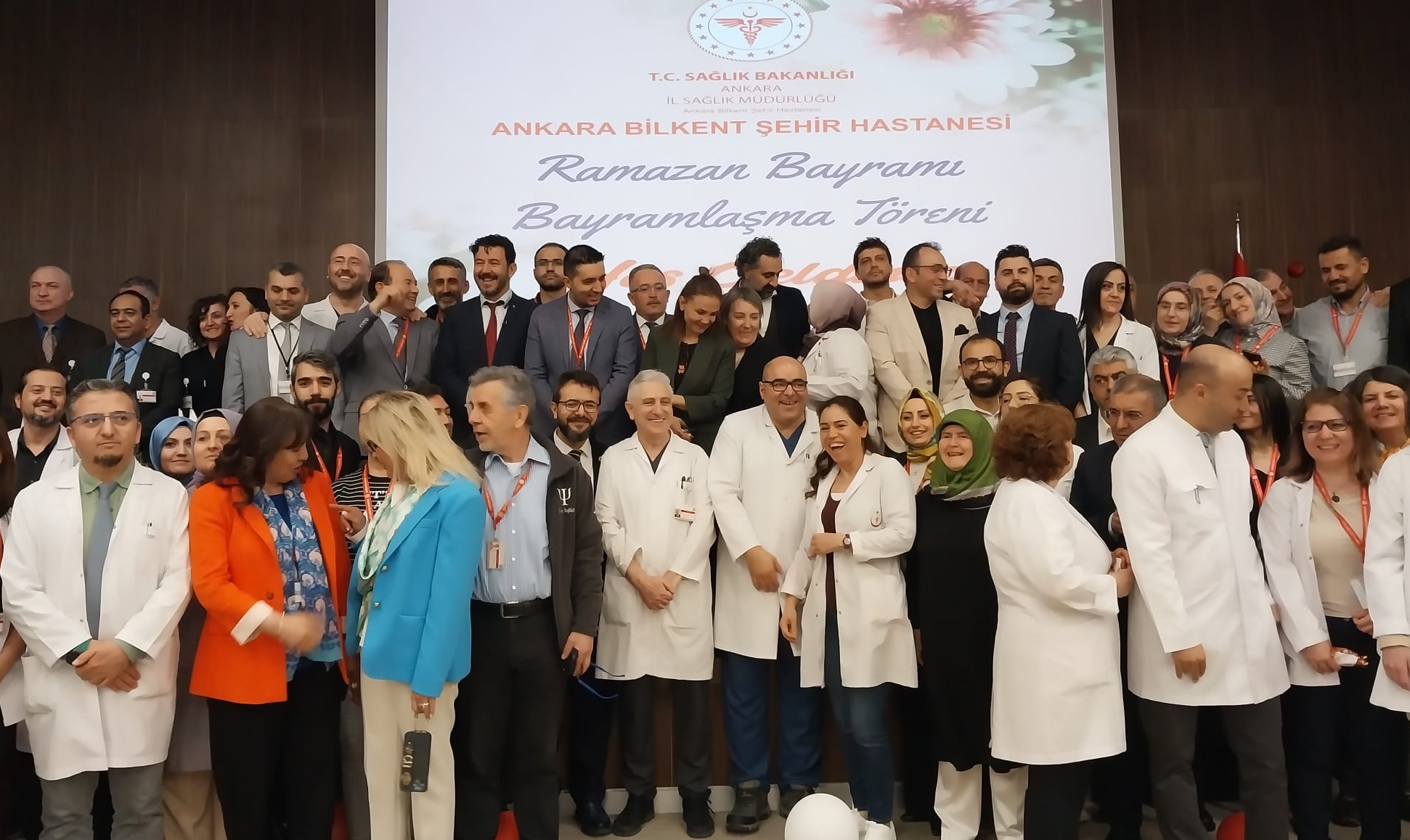 Ankara Bilkent Şehir Hastanesi'nde Geleneksel Bayramlaşma Töreni (3)