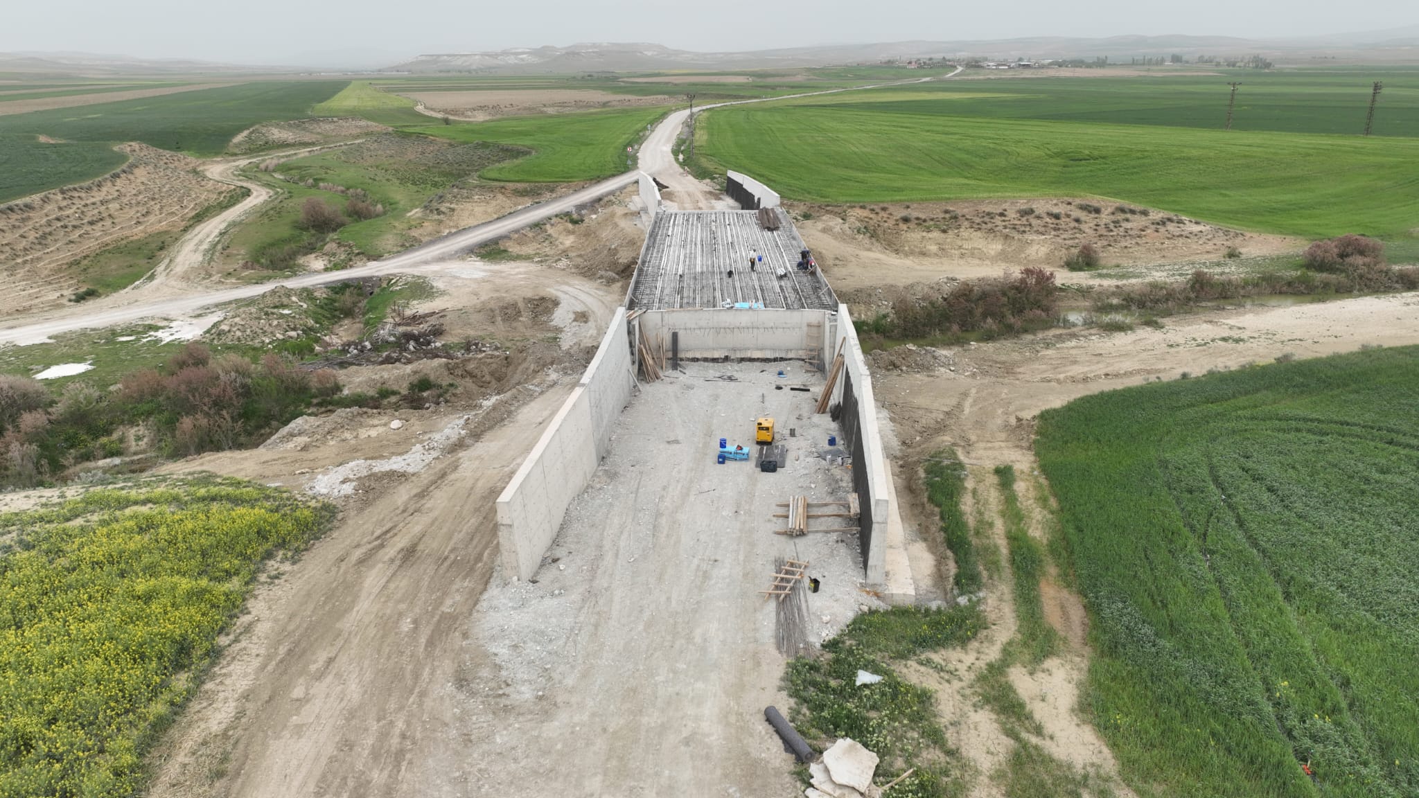 Ankara Büyükşehir Belediyesi'nden Polatlı'ya Dere Geçiş Köprüsü Yatırımı (2)