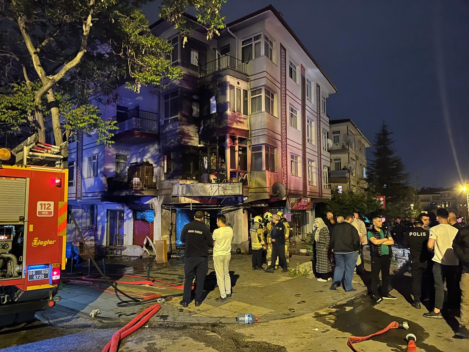 Ankara Keçiören Yangın
