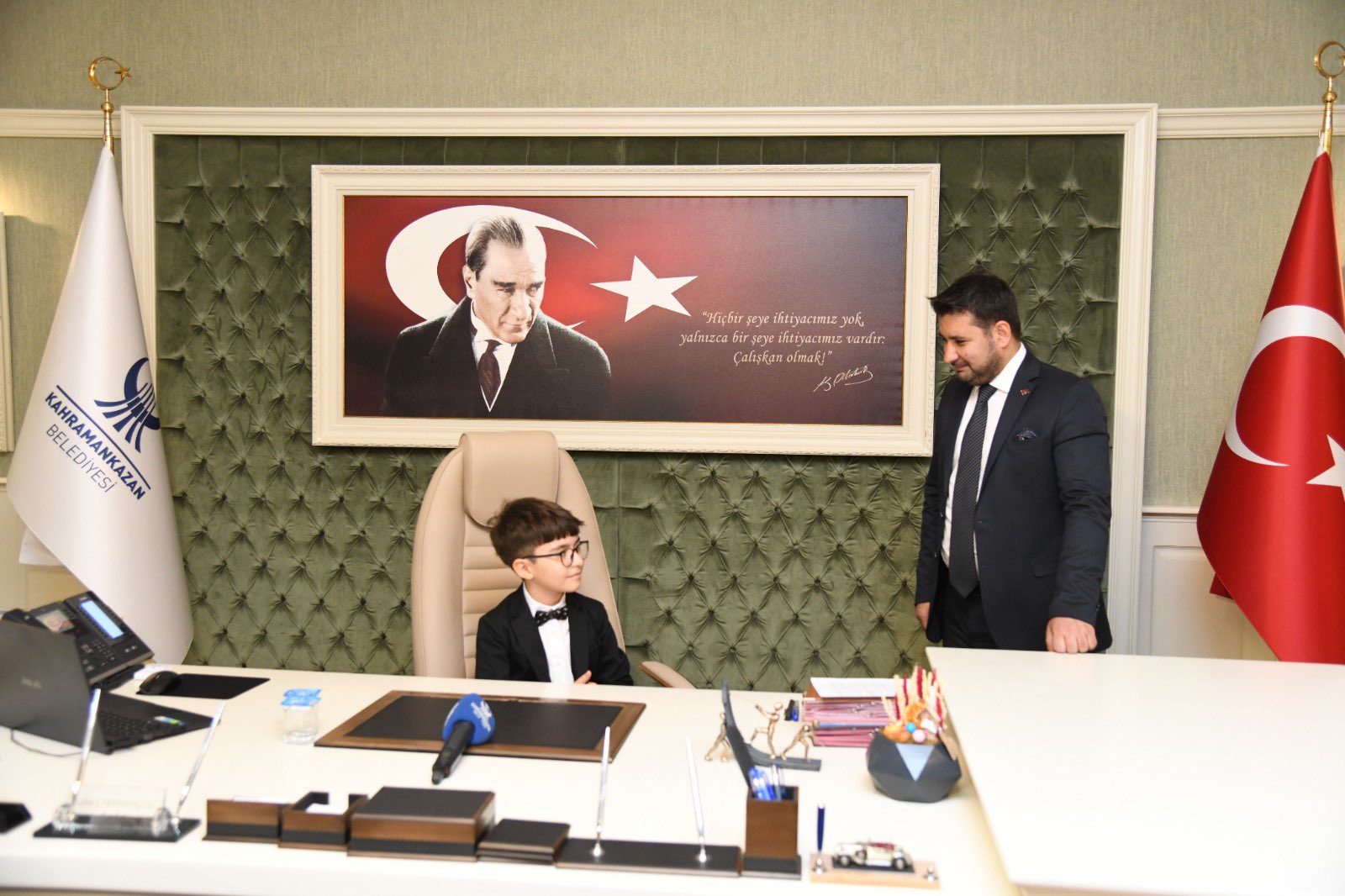 Başkan Çırpanoğlu Makamını Çocuklara Devretti 4