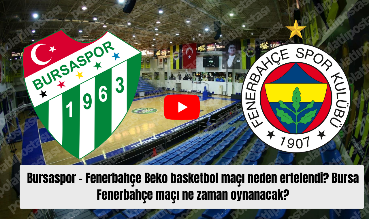 Bursaspor Fenerbahçe Beko Basketbol Maçı Neden Ertelendi Bursa Fenerbahçe Maçı Ne Zaman Oynanacak