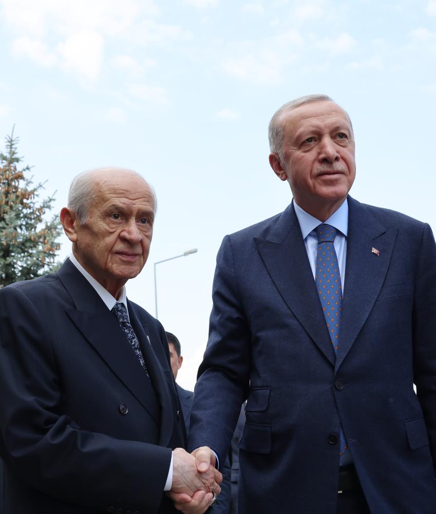Cumhurbaşkanı Erdoğan, Mhp Genel Başkanı Bahçeli'yi Ziyaret Etti 5