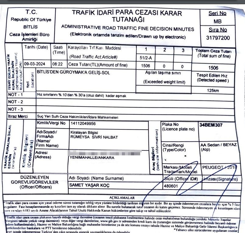 Dolandırıcılık Olayının Aslı, Trafik Cezasında Ortaya Çıktı 1