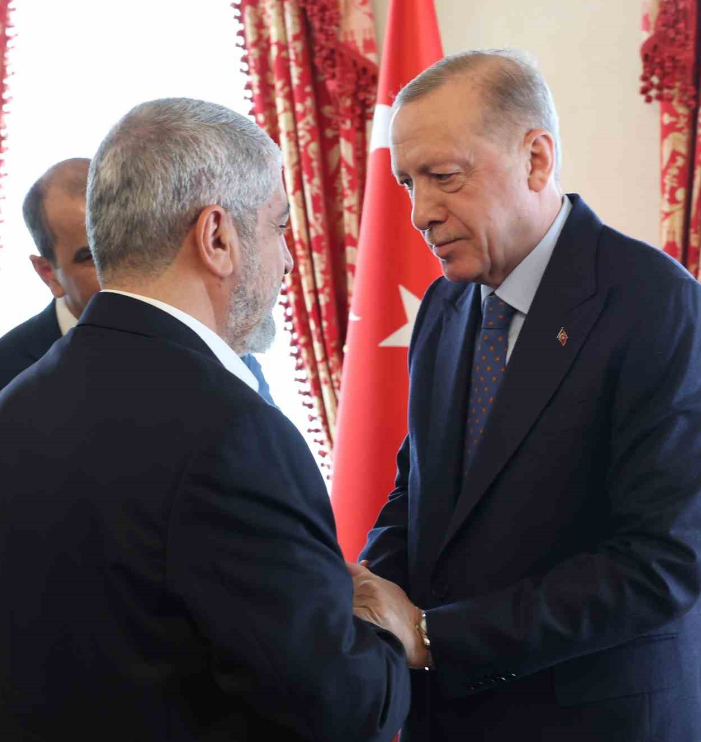 Erdoğan Haniye Görüşmesi Dolmabahçe