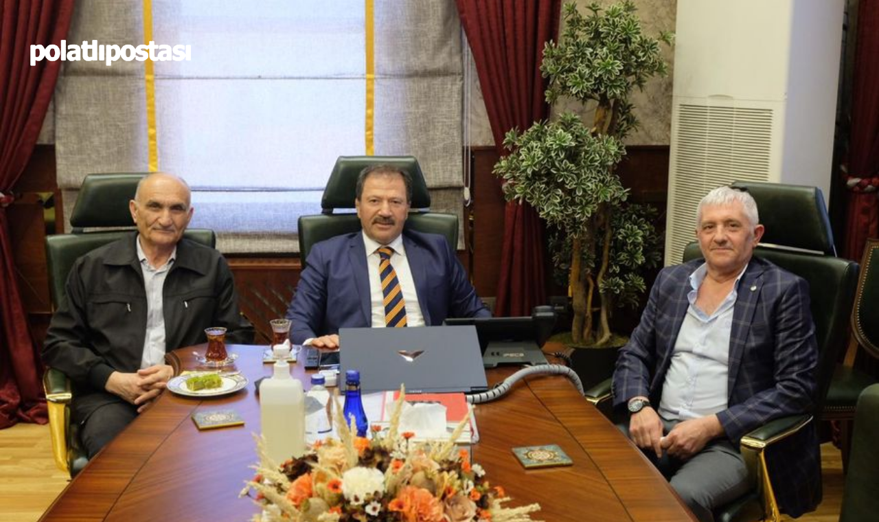 Esnaf Odası Başkanlarından Mehmet Yiğiner'e Ziyaret (1)