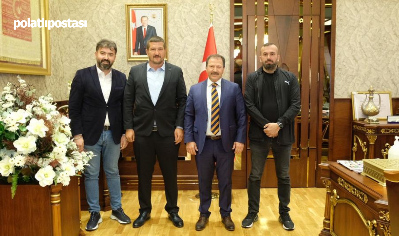 Esnaf Odası Başkanlarından Mehmet Yiğiner'e Ziyaret (2)