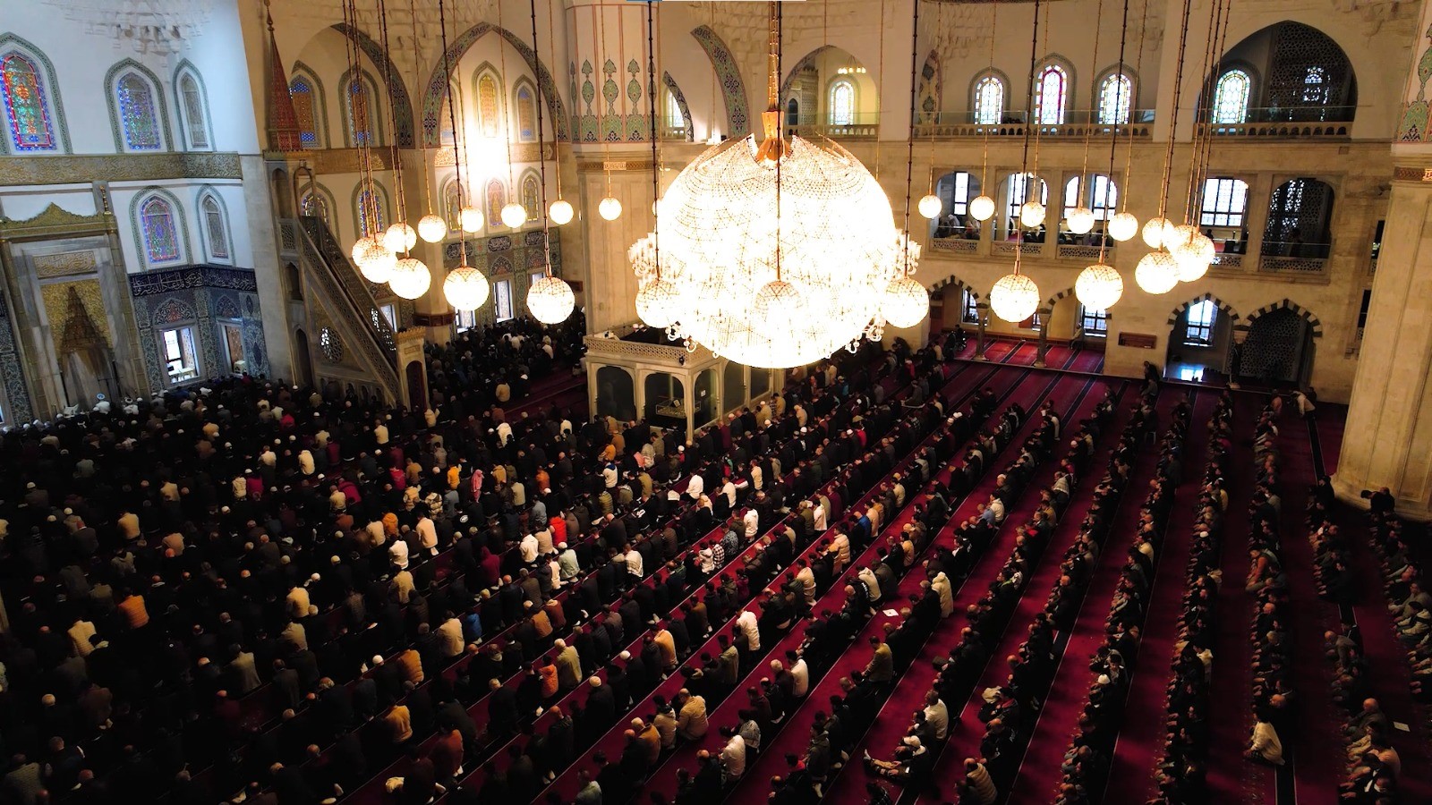 Kocatepe Camii'nde 'Dua Edin Onunla Evleneyim' Kutusu! İşte Bayram Sabahı Ankara.. (1)