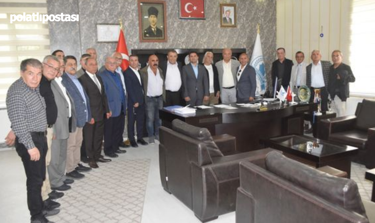 Şereflikoçhisarlılar Dayanışma Ve Kültür Derneği'nden Belediye Başkanı Mustafa Koçak'a Ziyaret