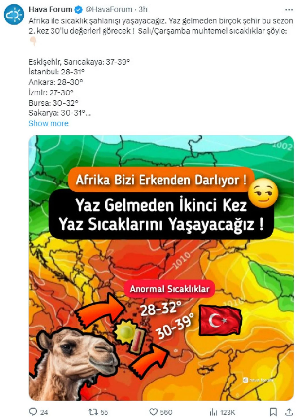 Türkiye Bu Yıl Ikinci Dalgayı Görecek! Ankara Sıcaklık Şahlanışını Yaşayacak (1)