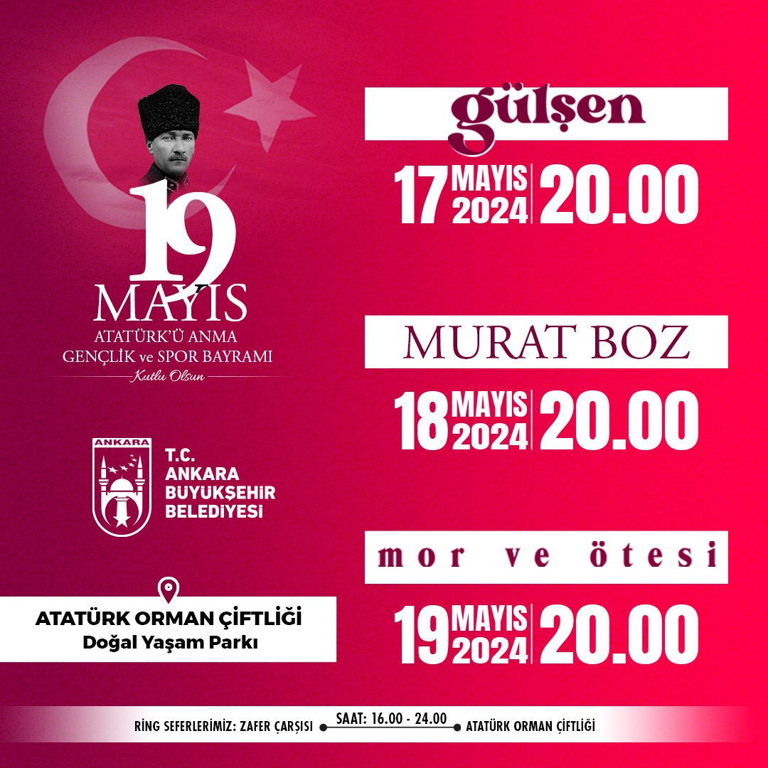 19 Mayıs Başkent’te Büyük Bir Coşkuyla Kutlanacak-1