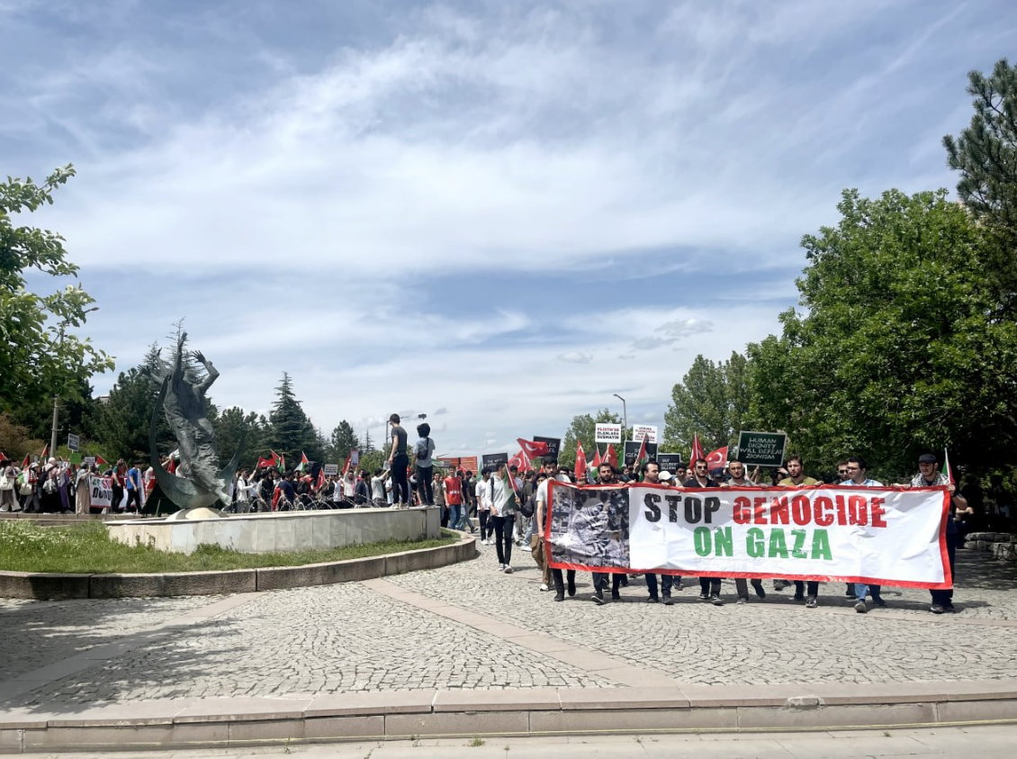 Odtü’lü Öğrenciler Filistin Için Bir Araya Geldi  (2)