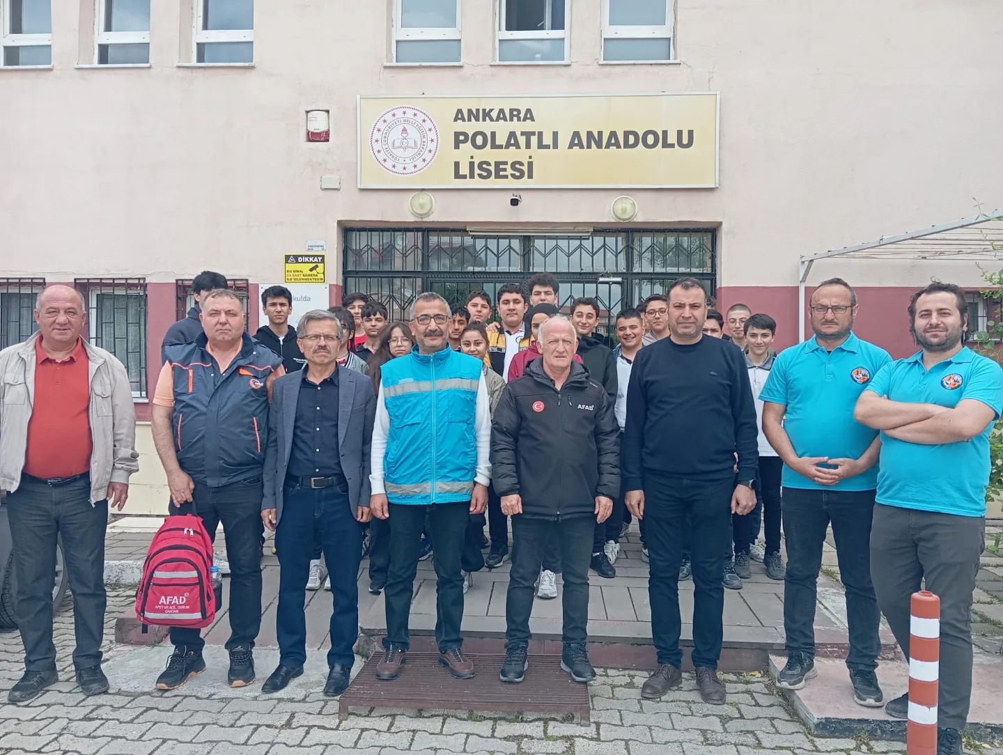 Polatlı’da Öğrenciler Bilinçlendirildi! Afet Farkındalık Eğitimleri Verildi (2)