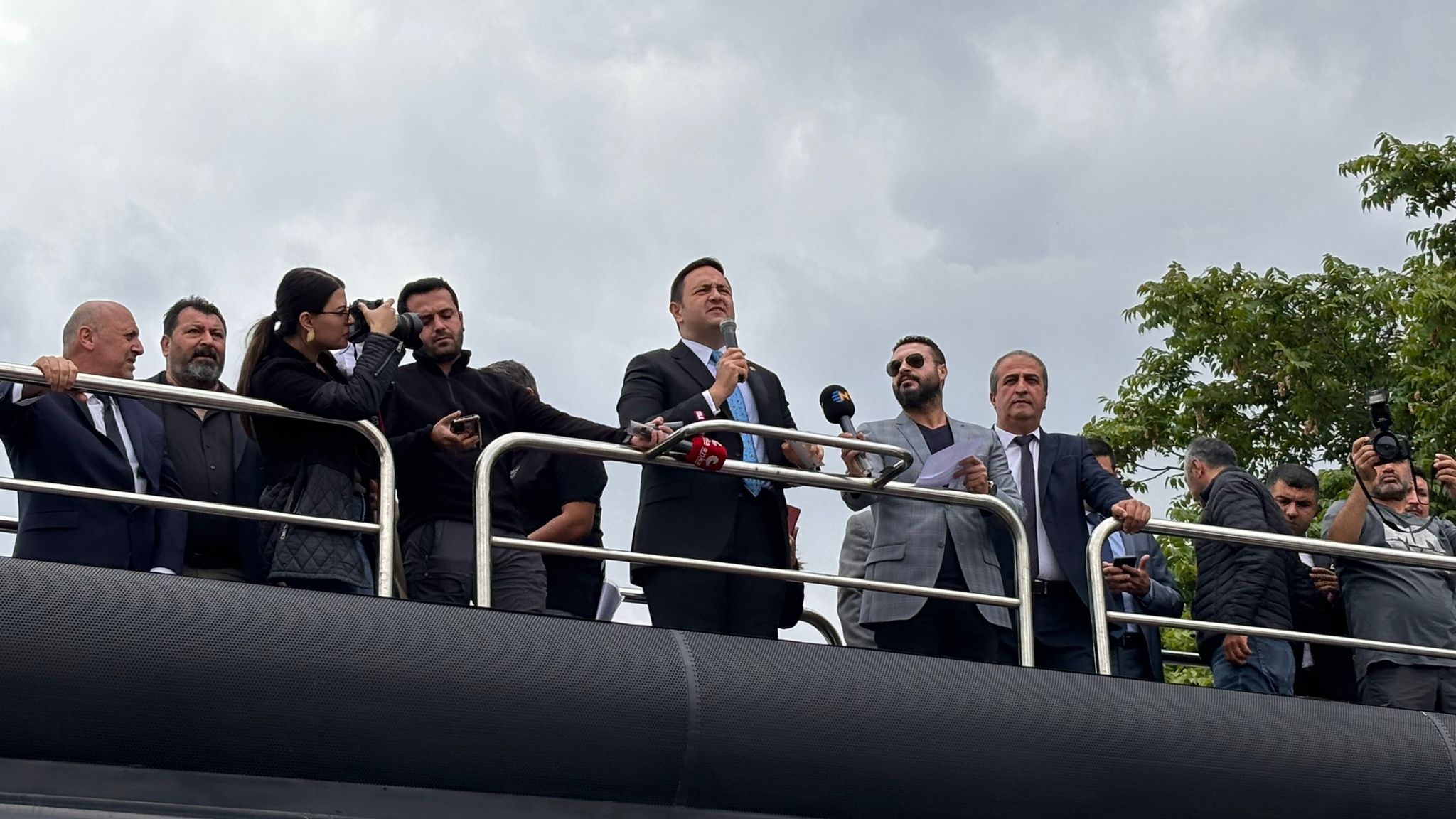 “Servisime Dokunma! Tasarruf Tedbirleri Ankara'da Protesto Edildi  (1)-1