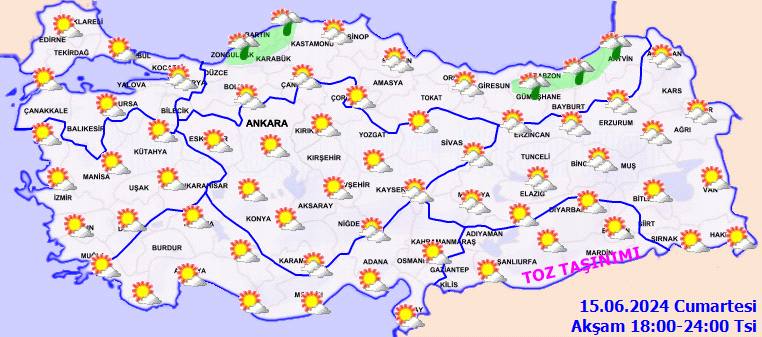 15 Haziran Hava Durumu 3