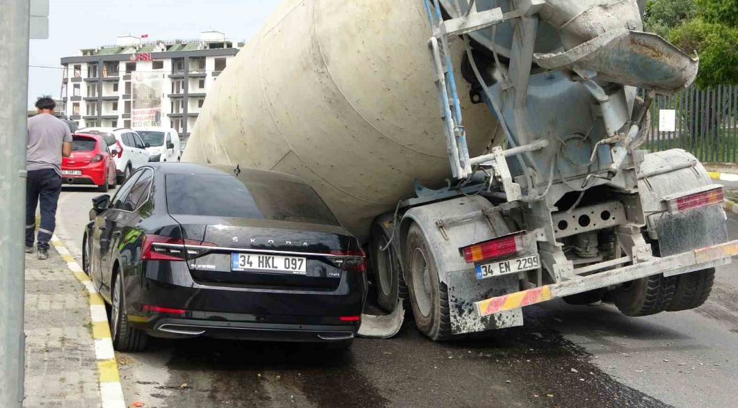 Beton Mikseri Dehşet Saçtı (2)