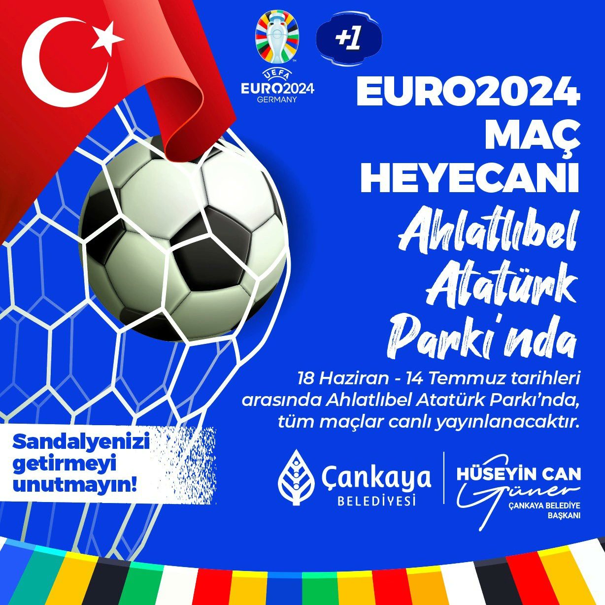 Çankaya Belediyesi'nden Euro 2024 Heyecanı Tüm Maçlar Canlı Yayınlanacak (2)