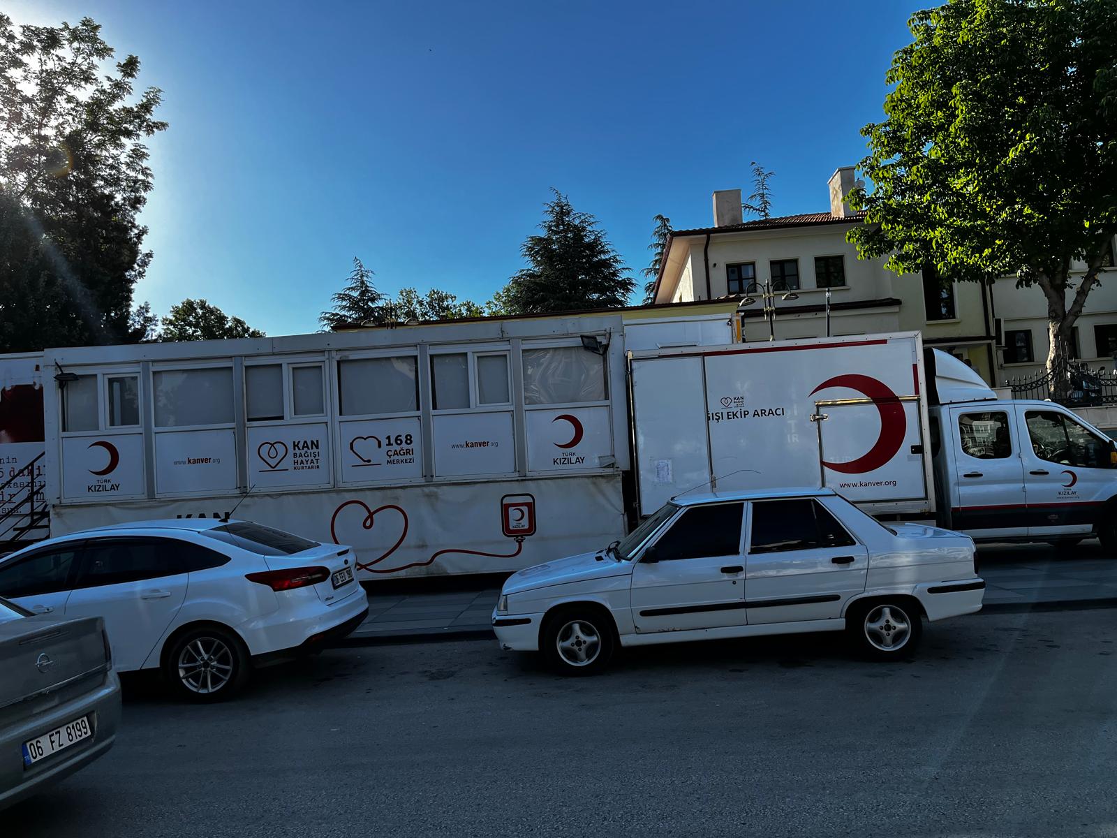 Kızılay Kan Bağış Aracı'nın Bugün Polatlı'da Son Günü-1