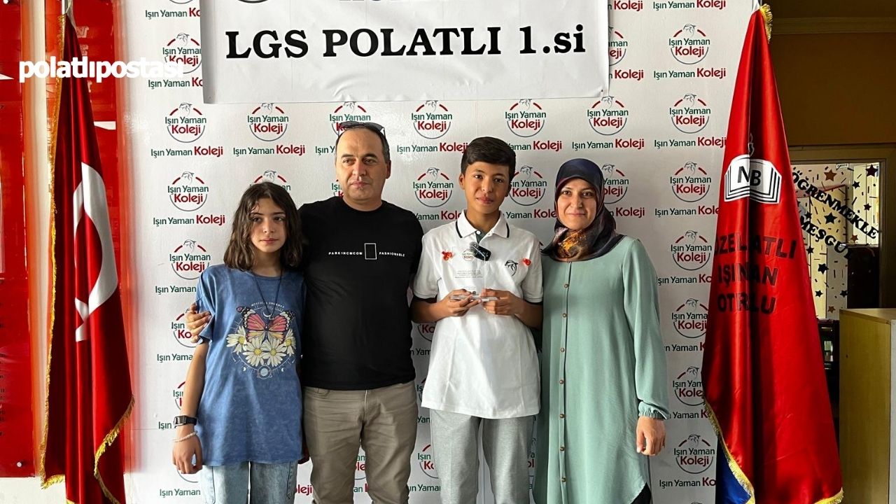 Lgs’de Polatlı Birincisi Işın Yaman Kolejinden (4)