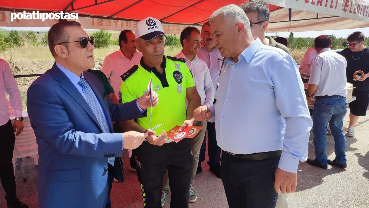 Polatlı’da Bayram Trafiği Için Emniyet Kemeri Ve Hız Uyarısı (2)