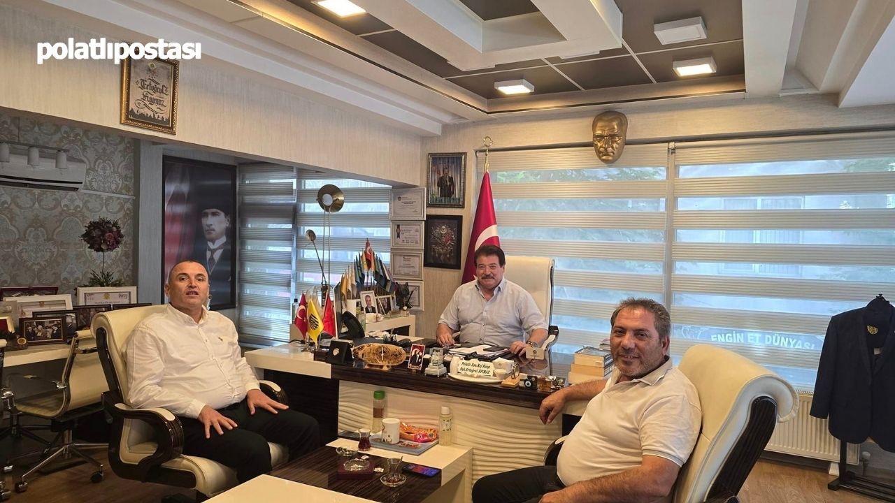 Antalya Servisçiler Odası Başkanı Süleyman Şahin'den Ertuğrul Kıymaz'a Ziyaret (2)