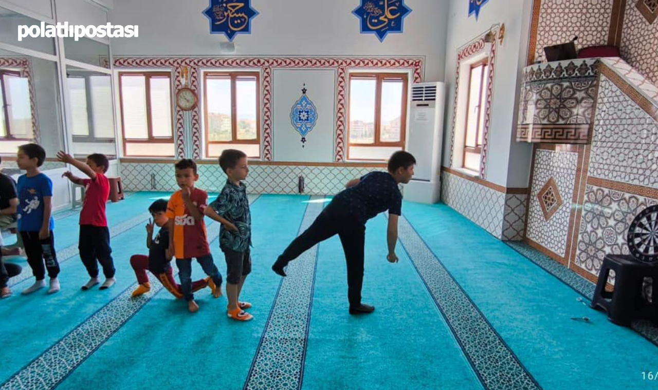 Beypazarı Müftülüğü Yaz Kur'an Kursu Öğrencileri Sporla Coştu (2)